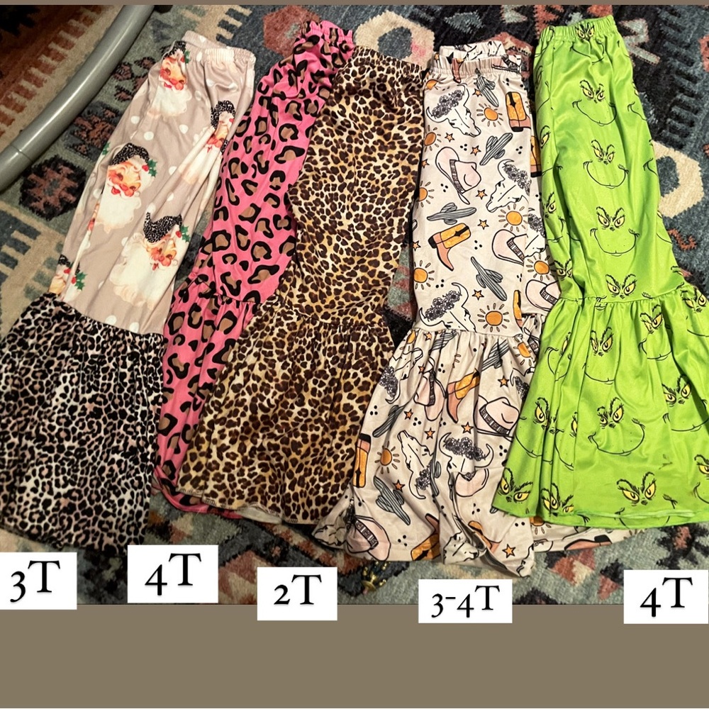 Toddler girl bell bottom bundle